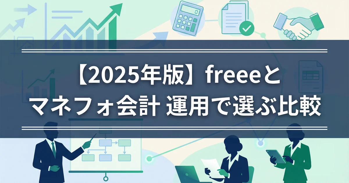 freeeとマネーフォワード比較｜どっちを選ぶ？税理士が解説