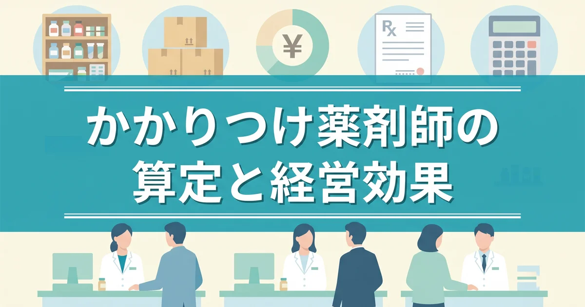 かかりつけ薬剤師の算定と経営効果